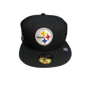 New Era Pittsburgh Steelers XL Super Bowl 59Fifty Fitted Hat Size 7 3/8